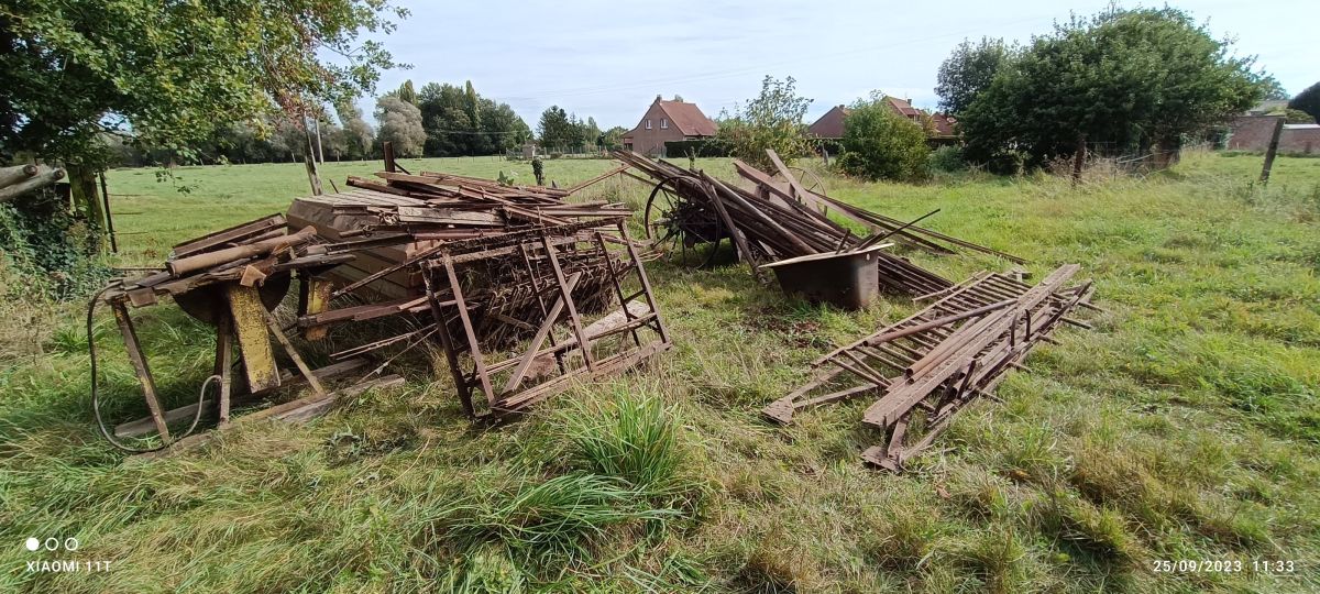 Débarras ferraille masny douai